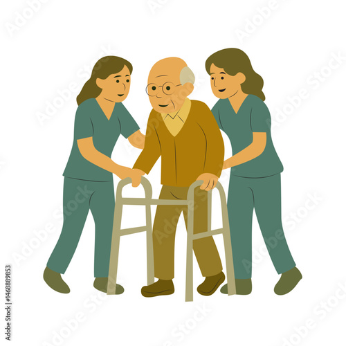 This illustration depicts an