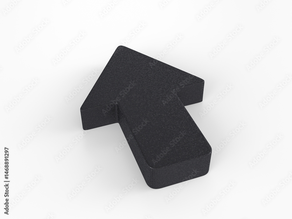 Obraz premium Plastic arrow symbol