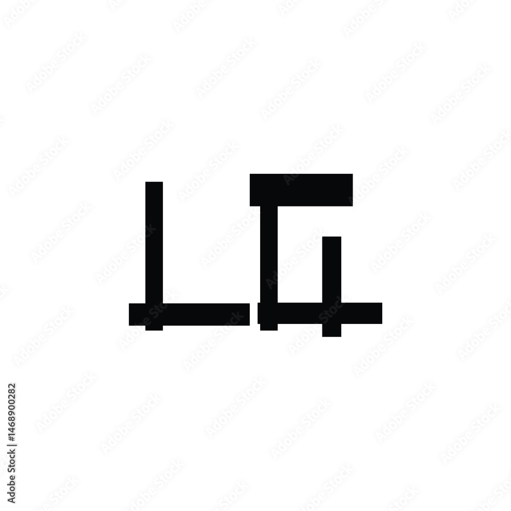 LG monogram logo design letter text name symbol monochrome logotype alphabet character simple logo LG monogram logo design letter text name symbol monochrome logotype alphabet character simple logo
