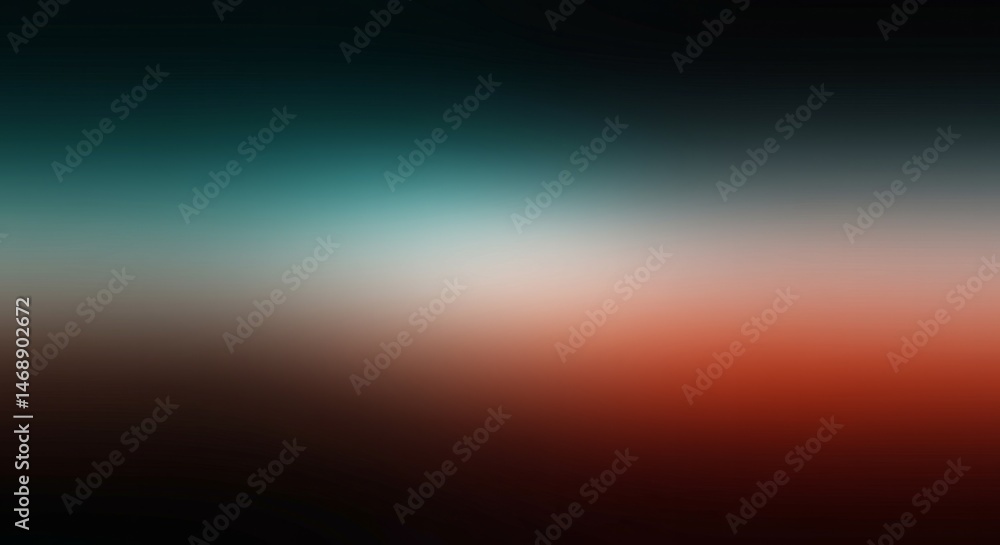 Abstract Gradient Horizon of Teal and Earthy Reds, Evoking Natural Serenity Abstract Gradient Horizon of Teal and Earthy Reds, Evoking Natural Serenity