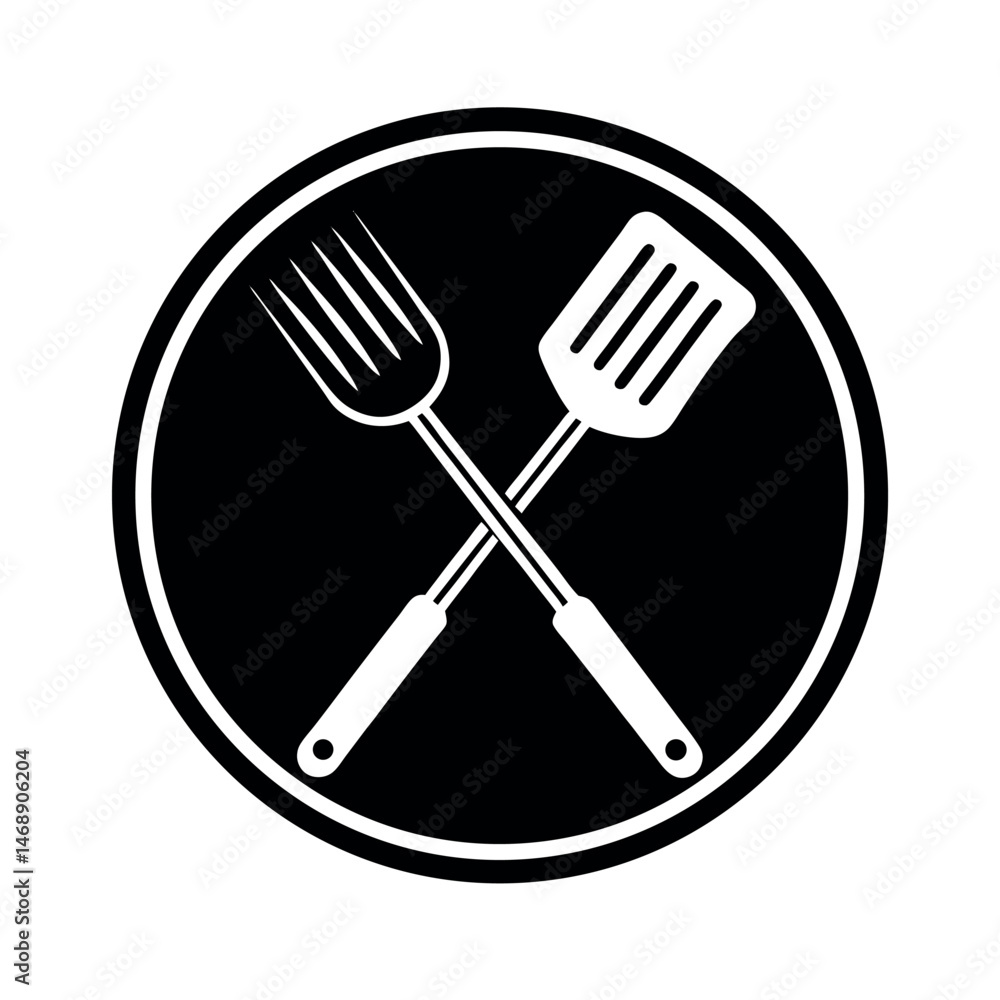 fork and spoon icon fork and spoon icon