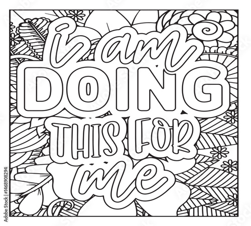 Motivational Quotes Coloring Pages For KDP