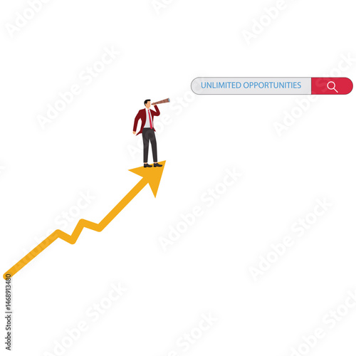 Exploring Limitless Opportunities Illustration