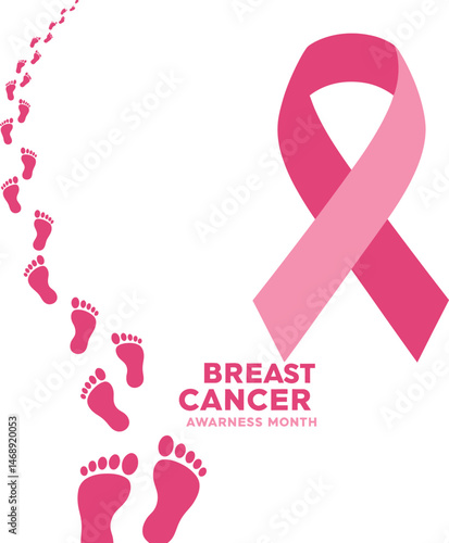 Steps for Breast Cancer Awareness Campaign, Walking Towards Breast Cancer Support