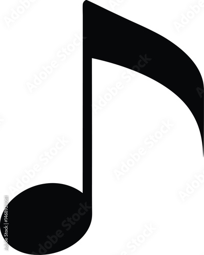 Music Note Icon Vector Illustration