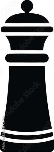 Pepper Grinder Icon Vector Illustration