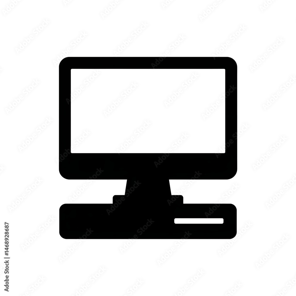 silhouette computer monitor silhouette computer monitor