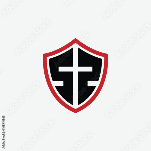 790 shield logo shape letter alphabet educational learning S Z