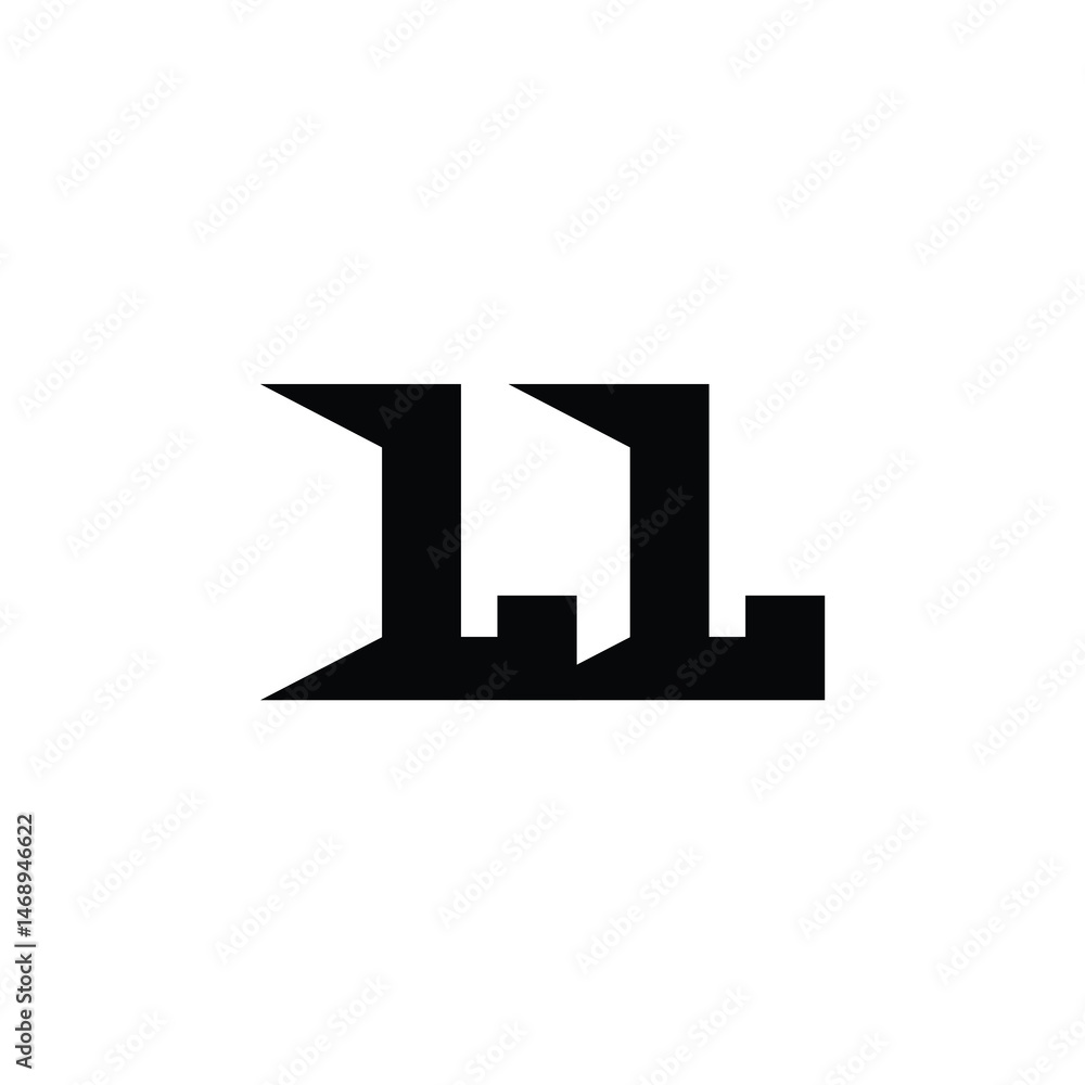 LL monogram logo design letter text name symbol monochrome logotype alphabet character simple logo LL monogram logo design letter text name symbol monochrome logotype alphabet character simple logo