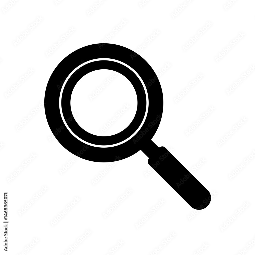 magnifying glass search silhouette icon beautiful elements magnifying glass search silhouette icon beautiful elements
