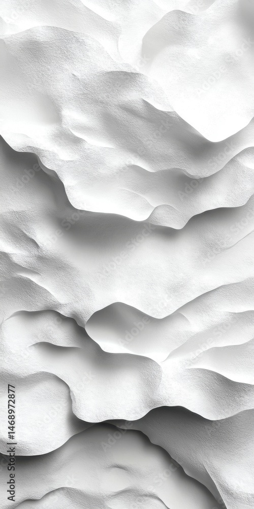 Obraz premium Abstract Grayscale Undulating Wave Texture Background