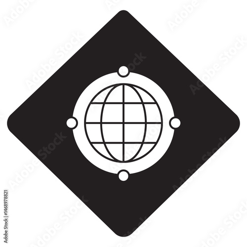 Network icon, Optimizing Network Performance and Security, Building Reliable and Scalable Network Infrastructure, Advanced Network Solutions, Secure and Scalable Networking, vector