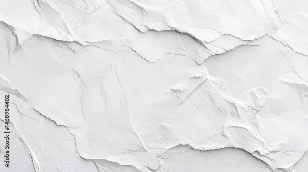 Fototapeta premium Abstract White Textured Wall Background