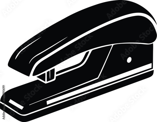 Colorful and stylish Stapler vector illustration, Stapler silhouette vector art, Stapler line art vector illustration design