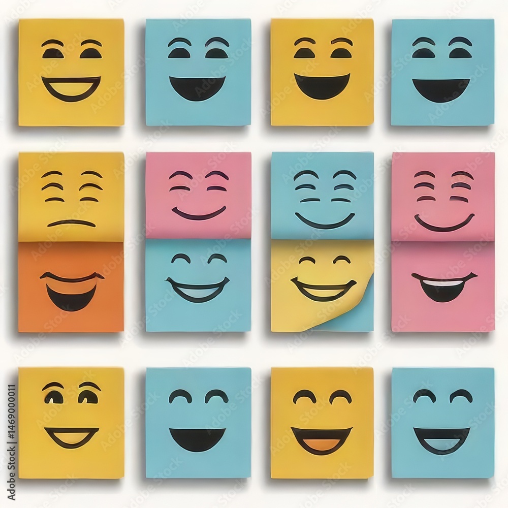 set of smileys set of smileys