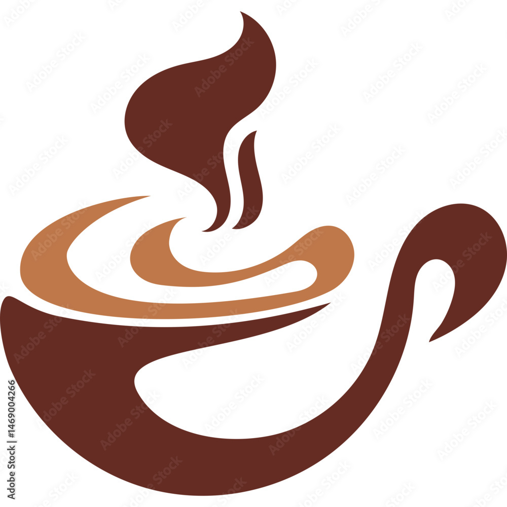 Obraz premium Coffee Shop Logo