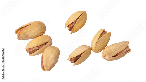 Wallpaper Mural Pistachio nuts isolated on transparent background Torontodigital.ca