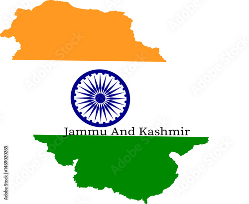 Jammu And Kashmir Map Design
