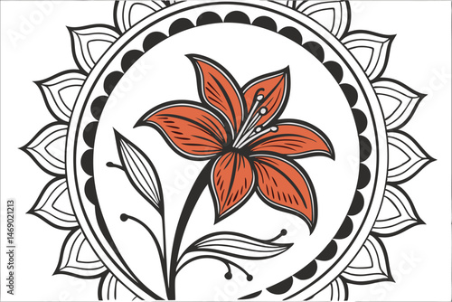 45 detailed tropical village with thatched roofs, dirt road, palm trees, colorful flowers, cloudy sky, vibrant colors, intricate details, digital painting, fantasy art style