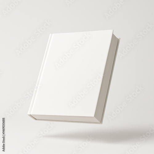 Book mockup with clean layout and neutral background, perfect for showcasing cover designs or branding.