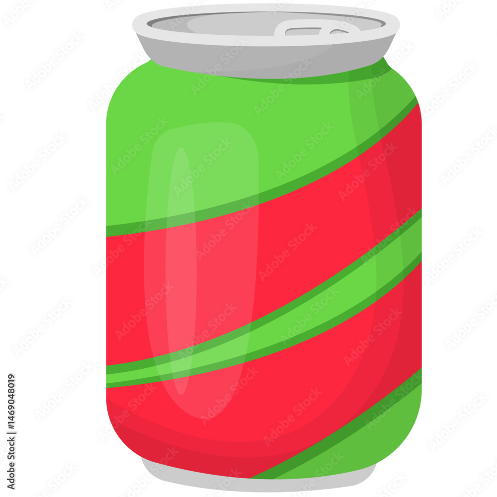 Fototapeta premium Junk Food Snack Food Packaging Graphic Illustration