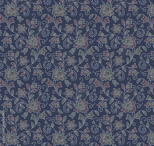 new saree body allover creation design