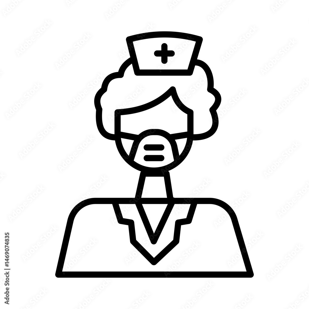 Telemedicine Featuring Healthcare Icon Telemedicine Featuring Healthcare Icon