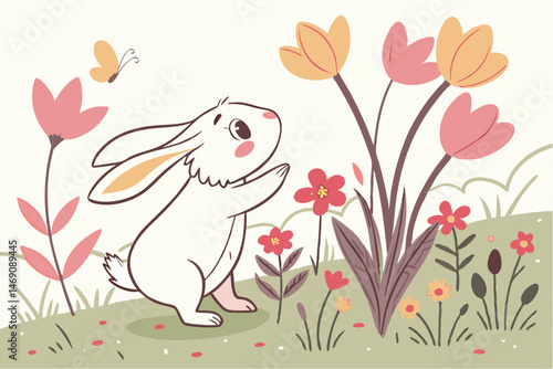 45 detailed tropical village with thatched roofs, dirt road, palm trees, colorful flowers, cloudy sky, vibrant colors, intricate details, digital painting, fantasy art style