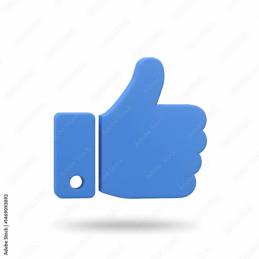 3D Blue Thumbs Up Icon Like Approval Positive Feedback Image transparent background 3D Blue Thumbs Up Icon Like Approval Positive Feedback Image transparent background