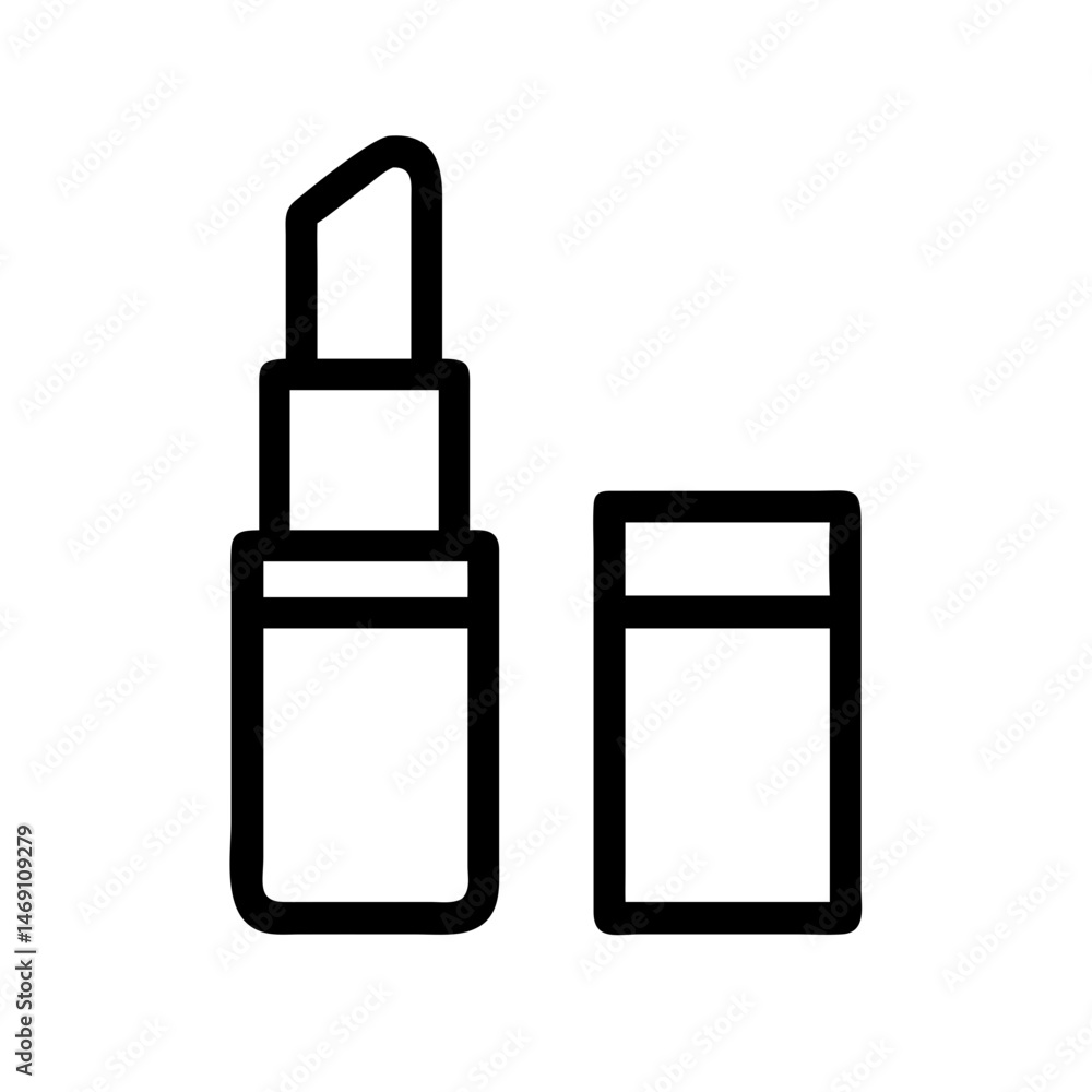 Lipstick Tube Icon Design Lipstick Tube Icon Design