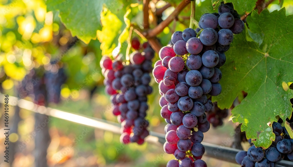 red grapes on vine red grapes on vine