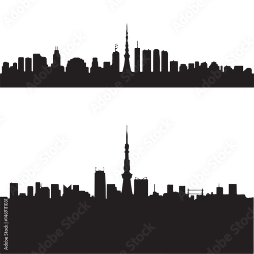 new york city skyline silhouette
