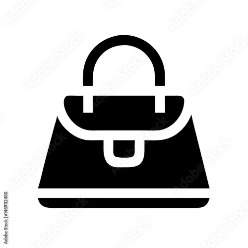 Tote Style Purse Icon Design