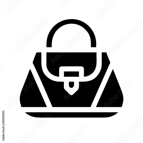 Luxury Handbag Icon Design