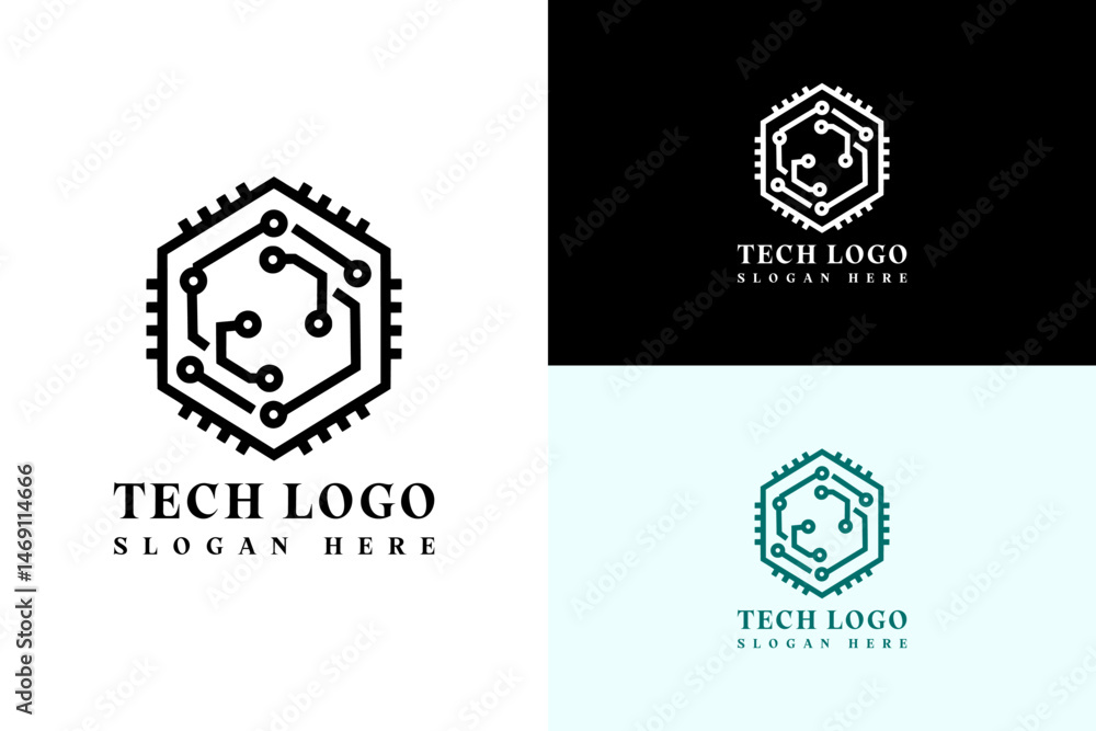 vector illustration of hexagon with circuit web, icon, abstract, logo for database, data transfer, machine learning, data analyst, fintech, cloud computing, data center, tech, and more vector illustration of hexagon with circuit web, icon, abstract, logo for database, data transfer, machine learning, data analyst, fintech, cloud computing, data center, tech, and more