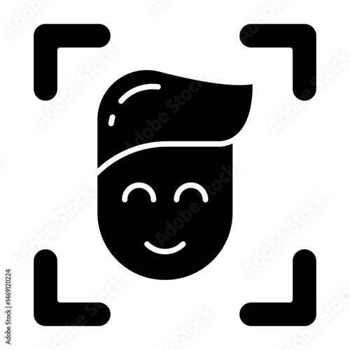 Recognize glyph icon