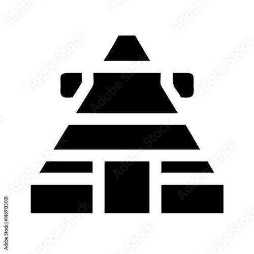 Ancient Pyramid Icon Design