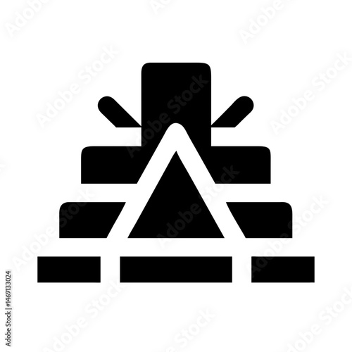 Ancient Pyramid Icon Design
