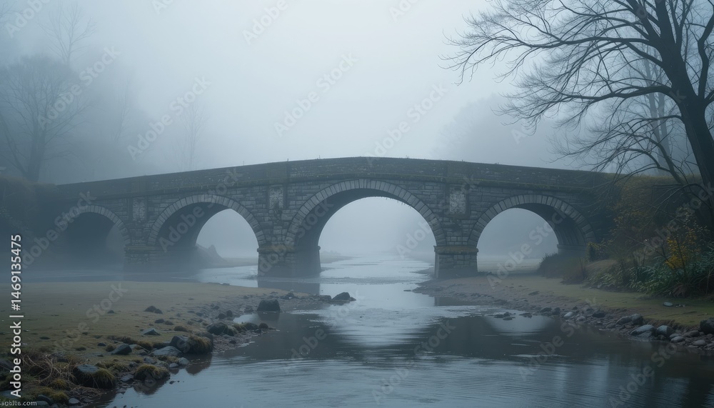Fototapeta premium bridge over the river