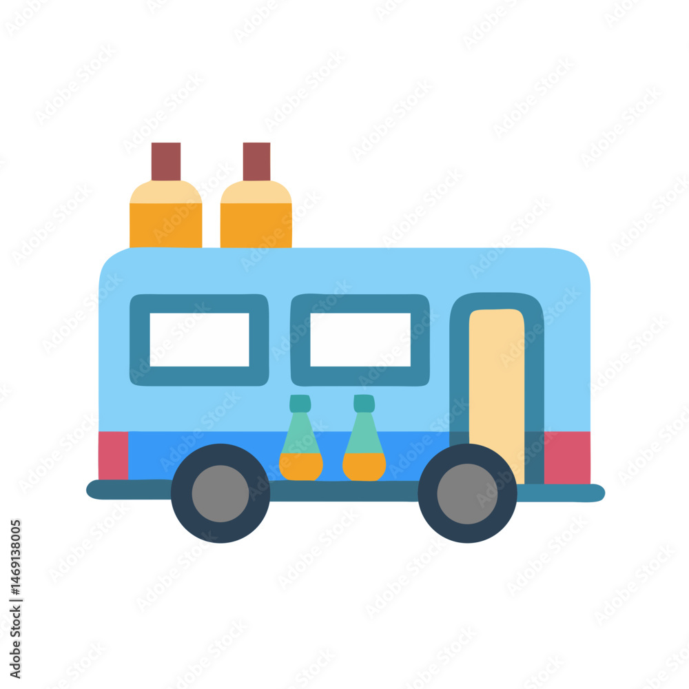 Alcohol Bus Trailer Bar Icon Design
Alcohol Bus Trailer Bar Icon Design