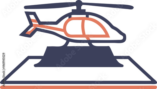 This isolated road construction sign is a vector illustration, a transport symbol for potential travel delays