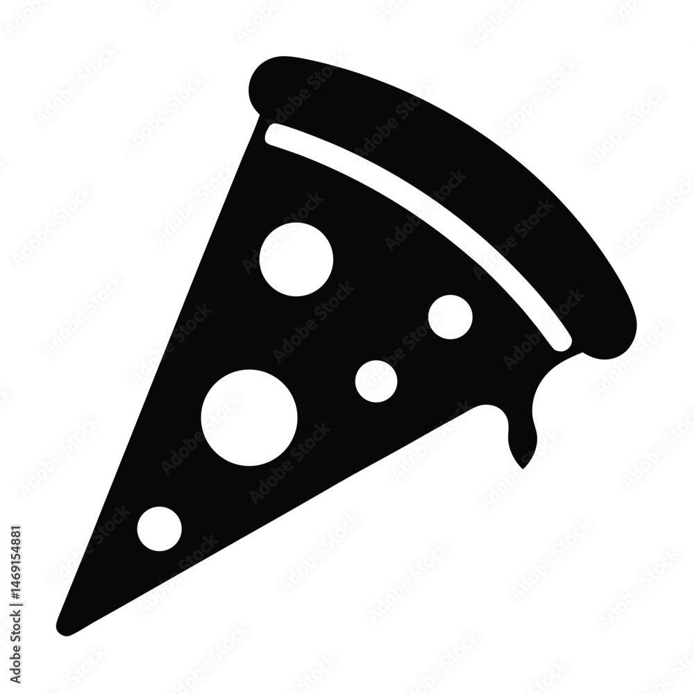 Black and white cheese vector illustration icon Black and white cheese vector illustration icon
