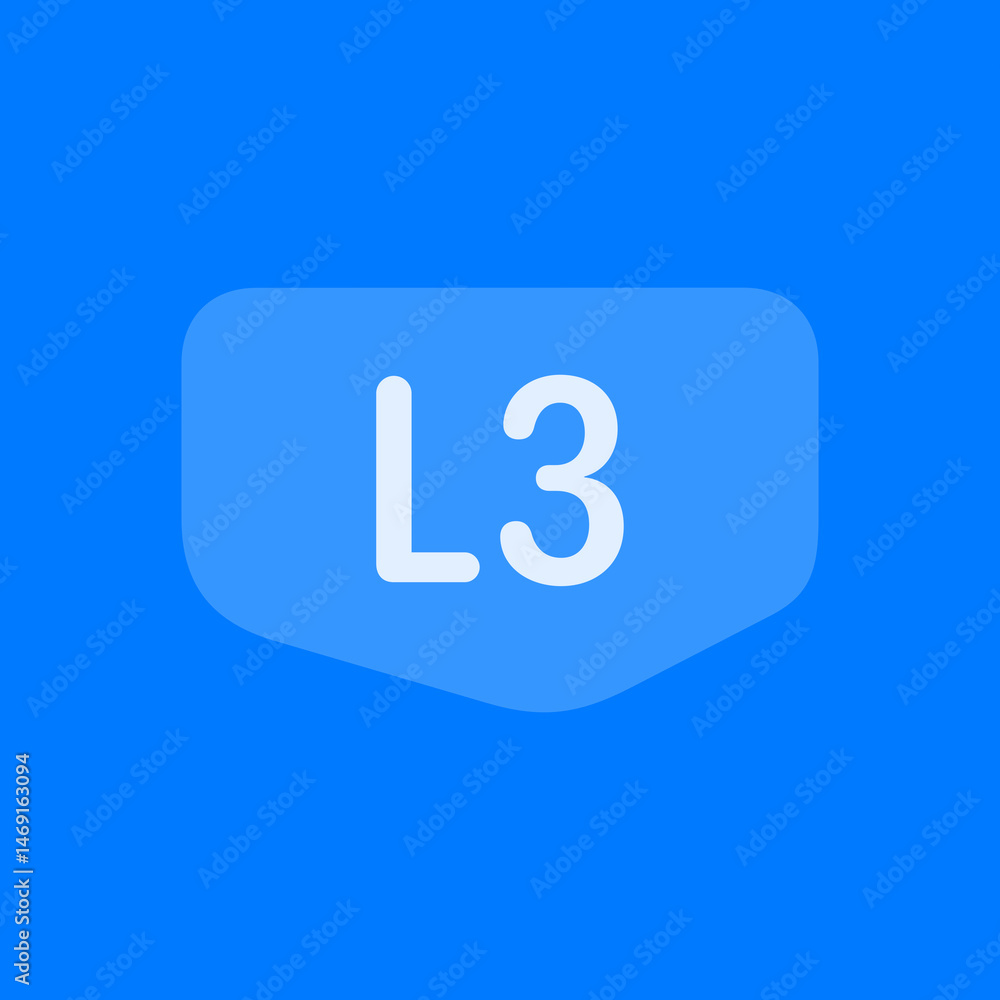 L3 Button Angled Bottom Left Filled L3 Button Angled Bottom Left Filled