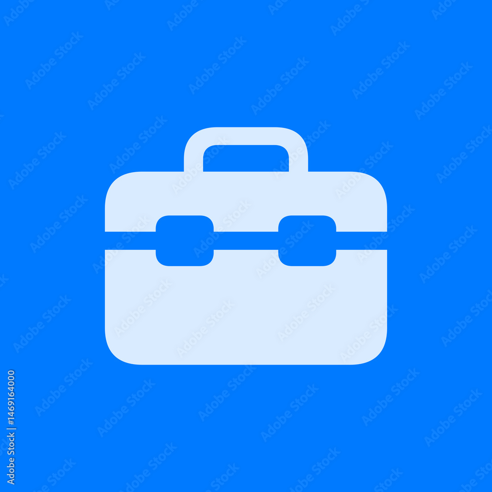 Filled Briefcase Icon Filled Briefcase Icon