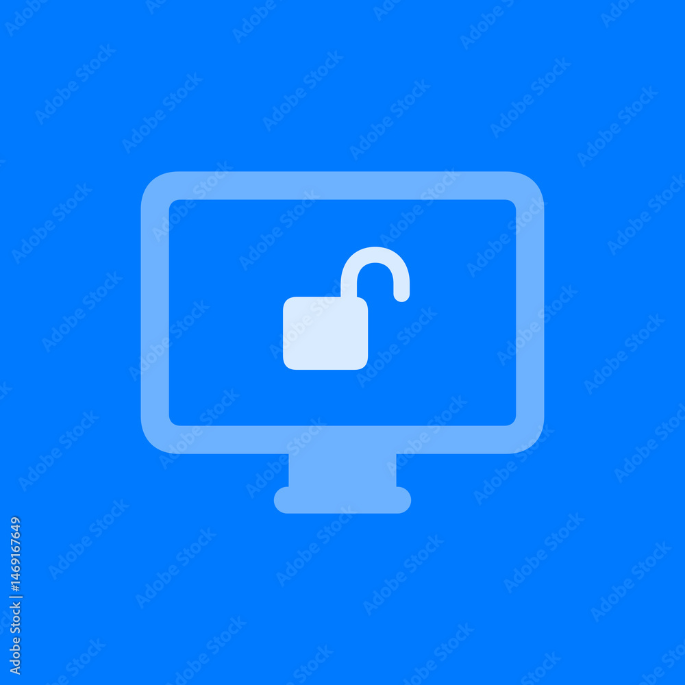 Unlocked Display Icon Unlocked Display Icon