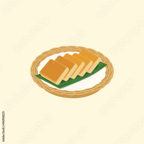 Indonesian Snack Illustration Winko