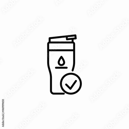 coffee mug icon sign vector
