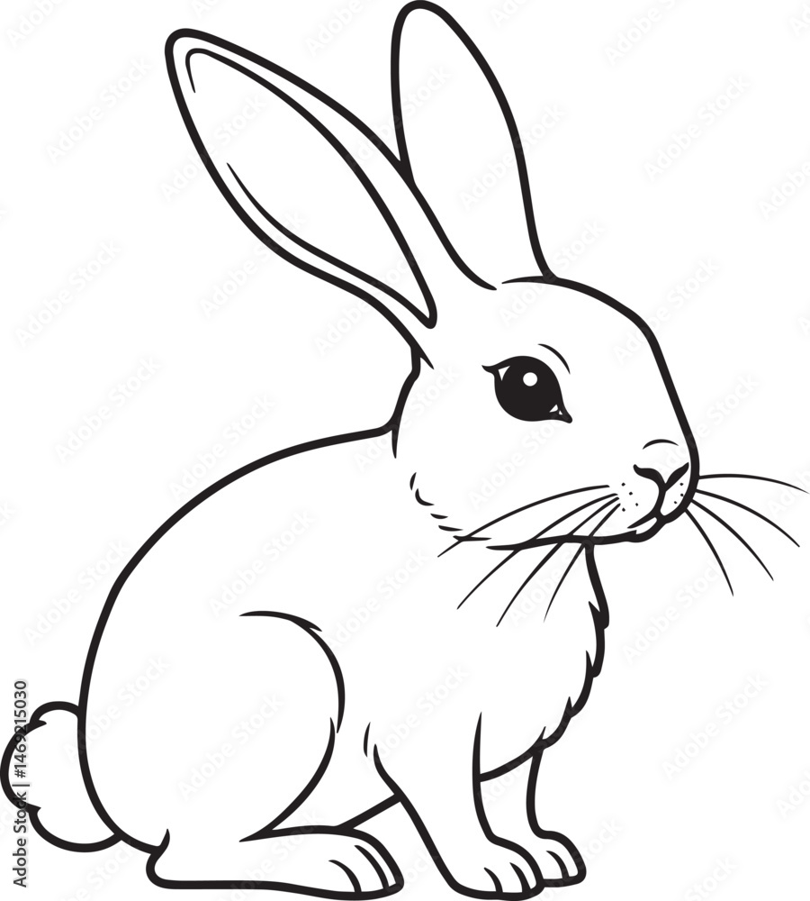 Rabbit Vector Rabbit Vector