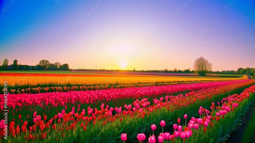 Golden Petals: The Beauty of Tulips at Sunset
Golden Petals: The Beauty of Tulips at Sunset