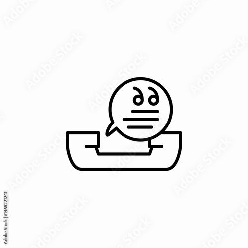 complaint call icon sign vector